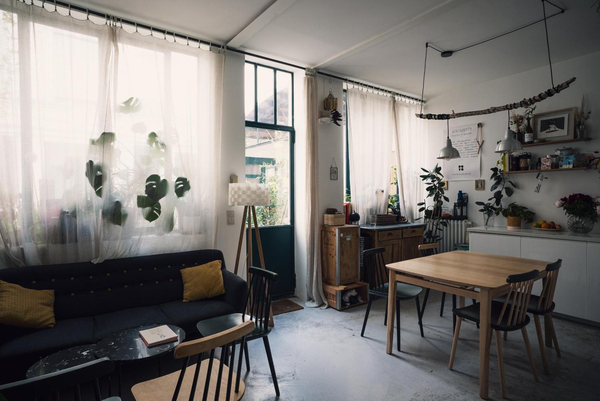 Duplex Sur Cour Arboree Paris Dış mekan fotoğraf